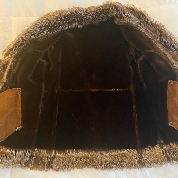 Marvin Richards Leather women’s winter coat M - Picture 4 of 6